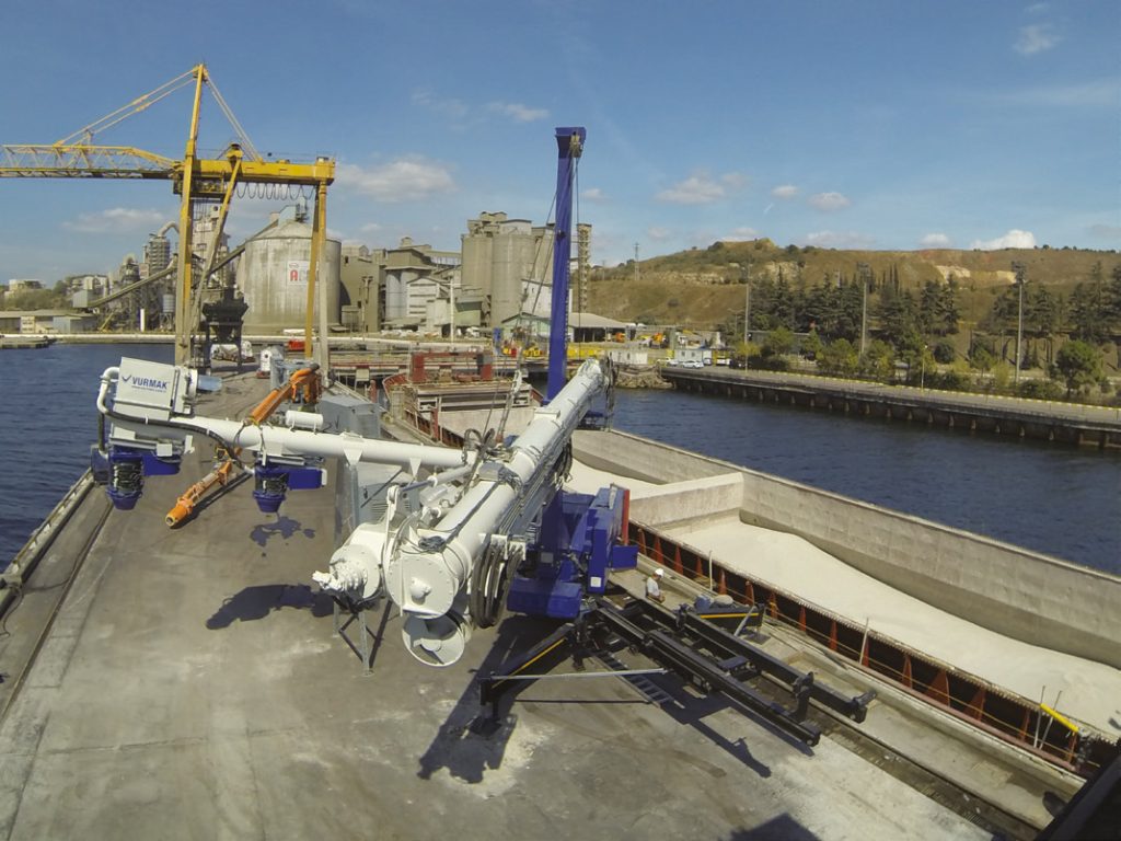 Mobile Cement Ship Unloader | Mersea 5000S